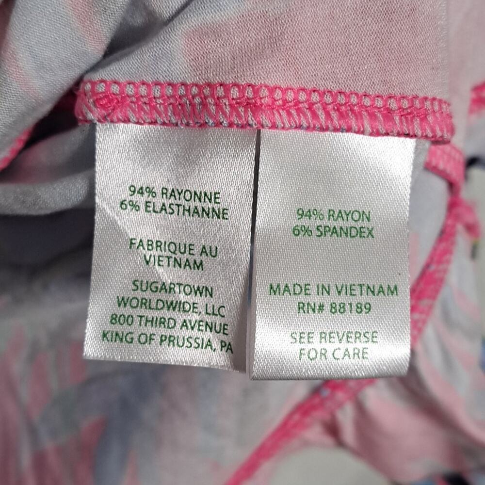 Lilly Pulitzer Jessalynne Romper Cockatoo Pink Pretty in Pink LG - Picture 9 of 12